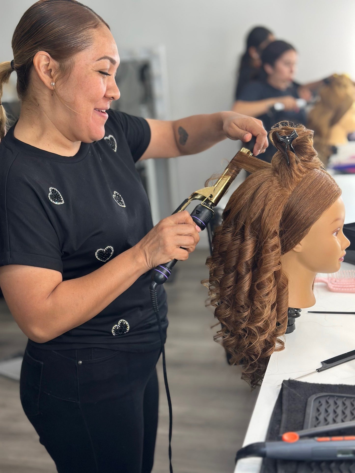 EVENING -HAIR STYLING CLASS